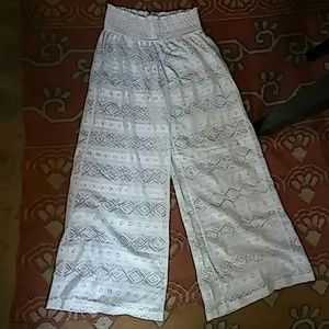 Bohemian hippie style palazzo pants